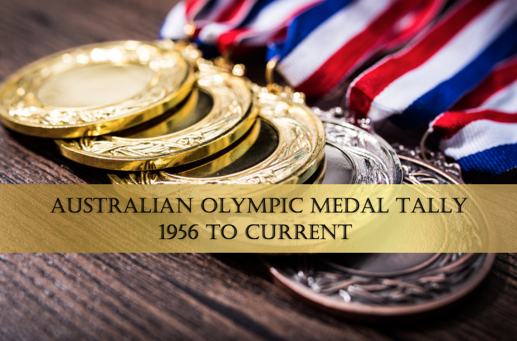 Australian Olympic Medal Tally 1956 to current Hancock Agriculture