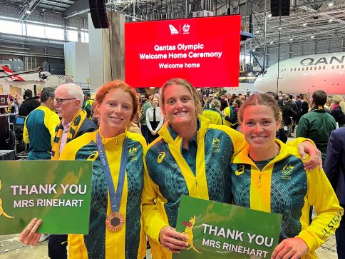 Bronze Winning Australian Rowers