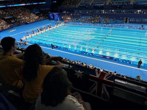 Lani Pallister in the 800m freestyle