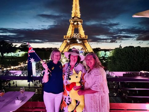 Mrs Rinehart at Volleyball final - Olympic Paris 2024